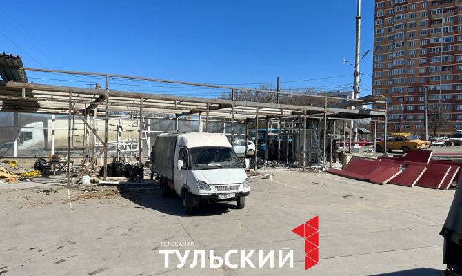 Что сейчас происходит на месте сноса автомойки в Туле