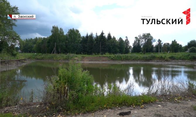 Реконструкция Комсомольского парка в поселке Заокский переходит на следующий этап