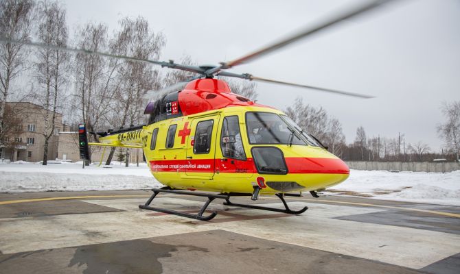 С начала 2022 года тульская санавиация совершила уже 29 вылетов