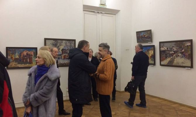 В Туле открылась выставка художника Николая Буртова