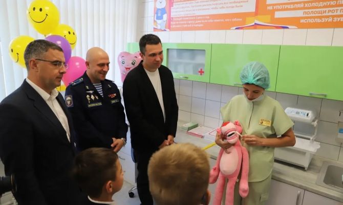 В Тульской области открылся 40-й школьный стоматологический кабинет