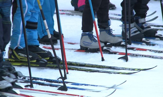 На Косой Горе прошла первая лыжная гонка в 2020 году в Тульской области