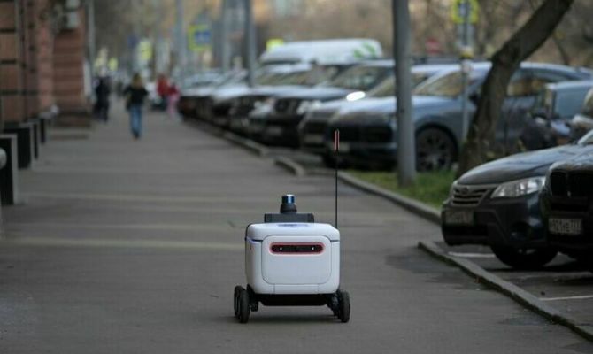 Роботы на улицах: в Тульской области появится беспилотная доставка