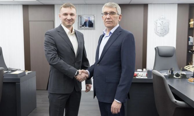 Дмитрий Миляев встретился с Героем России Андреем Стрижаком