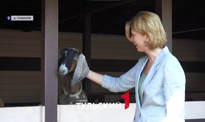 От роз до сыра и хлеба: Оксане Лут показали достижения тульских аграриев