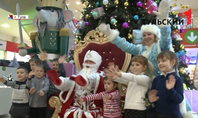 Как тулякам выбрать Деда Мороза по вызову