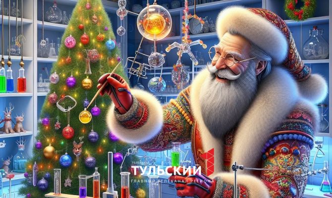 Как бы выглядели Деды Морозы из районов Тульской области