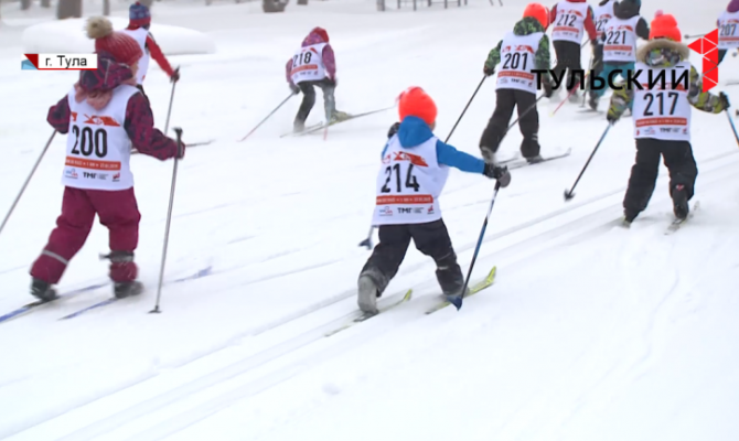 На Косой Горе состоялись лыжные соревнования