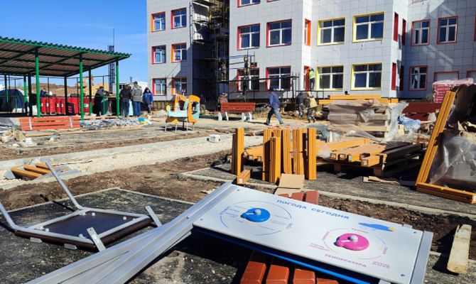В Туле оценили готовность детского сада в деревне Нижняя Китаевка