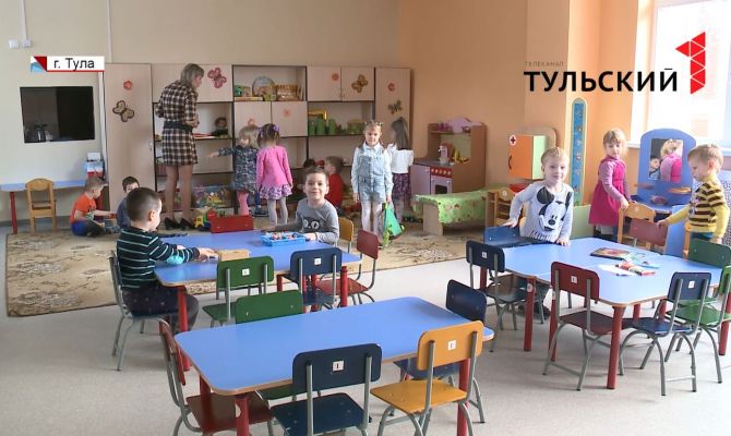 В Киреевске после ремонта открылся детский сад на 270 мест