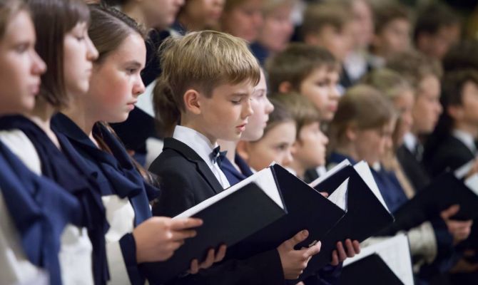 Пять тульских школьниц спели на концерте в Государственном Кремлевском дворце