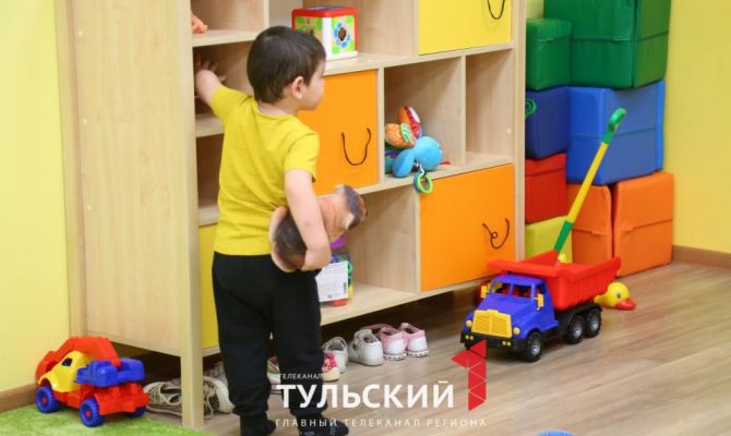 Названы даты зачисления малышей в детские сады Тульской области