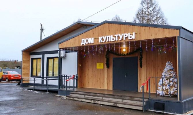 Модульный дом культуры открылся в Суворовском районе