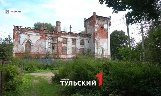 Под Алексином отреставрируют уникальный Колосовский замок