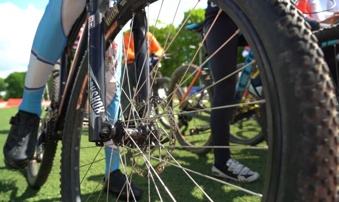 Юная тулячка самостоятельно подготовилась к 7-километровой велогонке