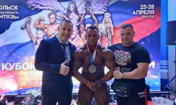 Туляк завоевал серебро Кубка России по бодибилдингу и фитнесу