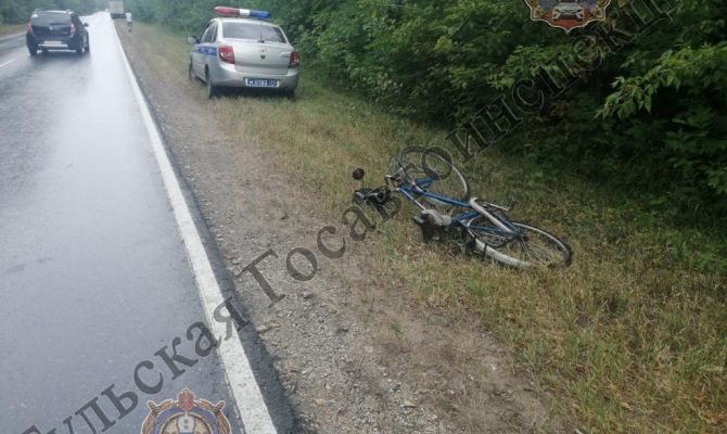 В Донском водитель «Газели» сбил велосипедиста