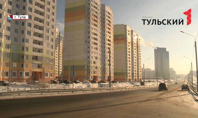 В Туле на ул. Хворостухина построили дорогу с «проблемной» разметкой