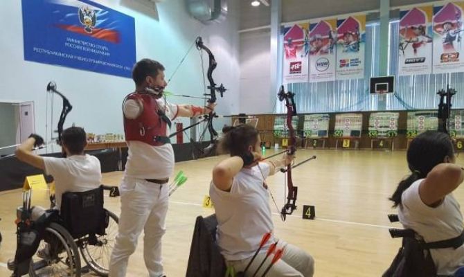 В Алексине прошли соревнования по стрельбе среди инвалидов