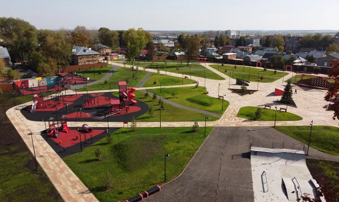 Тульский проект "КиреевСКвер" вошел в реестр лучших практик благоустройства