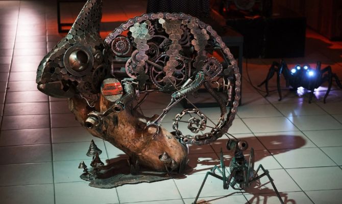 В Туле открылась необычная выставка «Steampunk-2022»