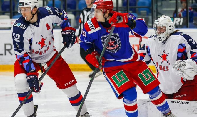 Тульская "Академия Михайлова" обыграла московскую «Звезду» со счетом 5:3