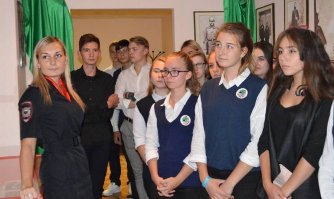 Тульские школьники посетили музей МВД