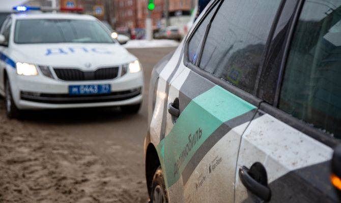 12 июня в Туле попал в аварию пьяный водитель машины каршеринга