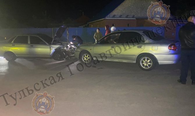 В Белеве не поделили дорогу любитель пьяной езды и водитель без прав