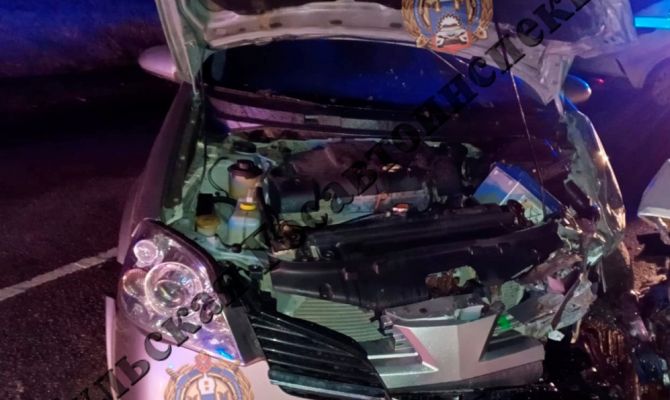 Под Дубной лоб в лоб столкнулись две иномарки: есть пострадавшие