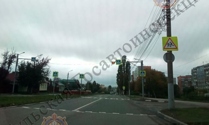 В Туле на пешеходном переходе сбили ребенка