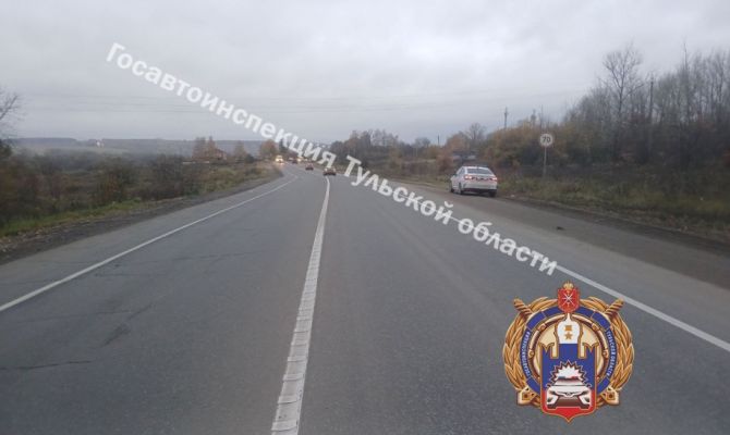 В Киреевском районе водитель на «Мерседесе» насмерть сбил пешехода