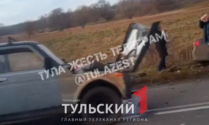 В ДТП в Щекинском районе пострадал 70-летний мужчина