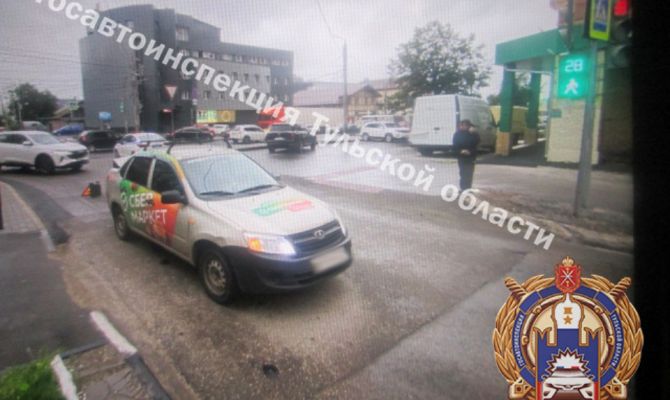В Туле на улице Болдина 21-летний водитель «Лады» сбил пешехода