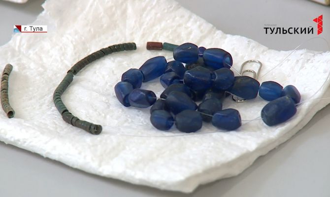 Тульские археологи нашли уникальное ожерелье 4 века