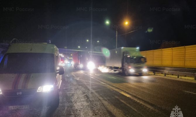 Движение транспорта на М-4 "Дон" в Веневском районе восстановлено