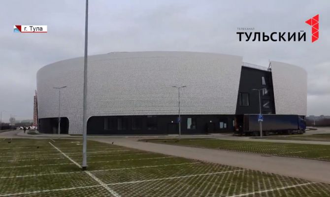 В Туле готовится к открытию один из самых больших Ледовых дворцов региона