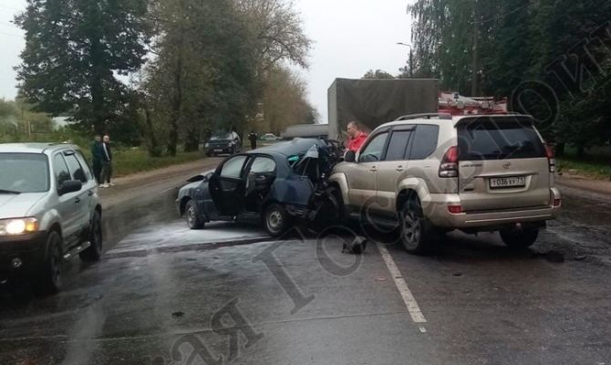 В тройном ДТП в Новомосковске пострадал ребенок