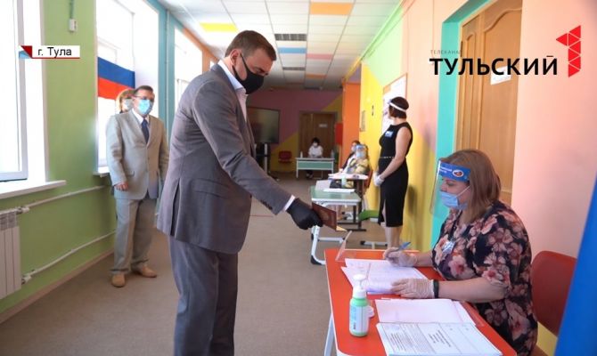 Алексей Дюмин: «Голосование решает будущее страны»