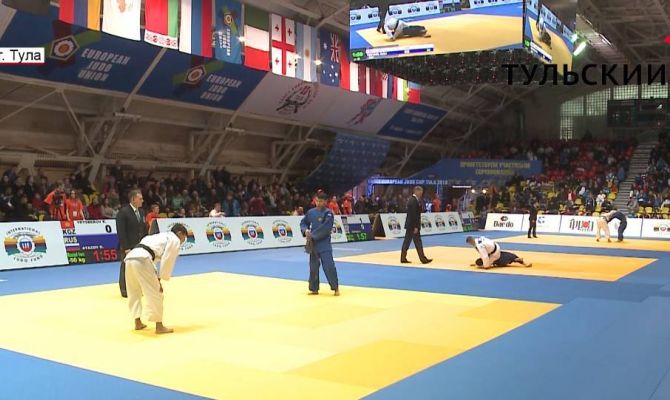 В Туле прошел Кубок Европы по дзюдо
