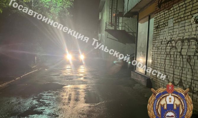 В Туле электровелосипедист получил травмы после падения