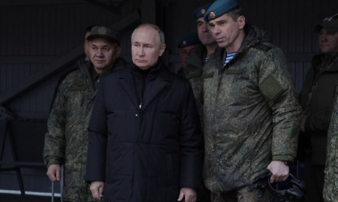 Владимир Путин проверил ход подготовки мобилизованных на полигоне в Рязанской области