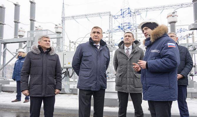 В Туле запустили в работу новую электрическую подстанцию