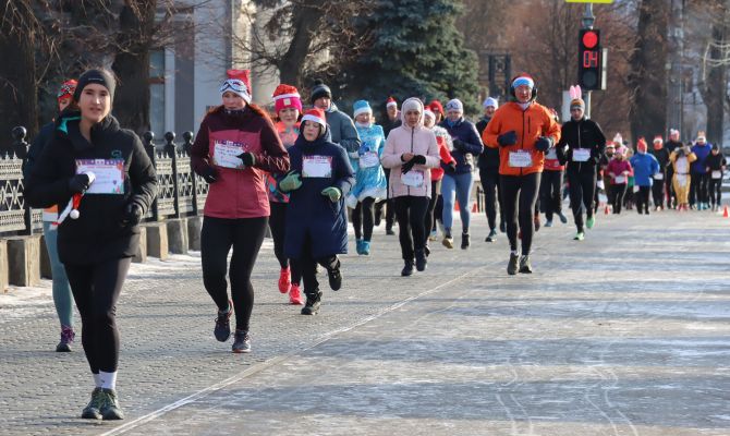 На Казанской Набережной в Туле прошел "Забег обещаний"