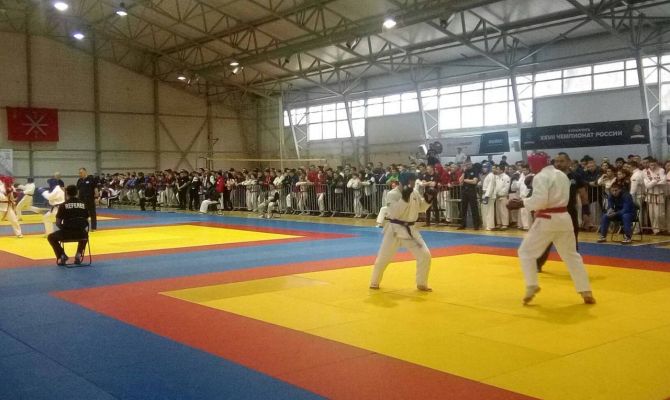 В Туле стартовало первенство России по рукопашному бою