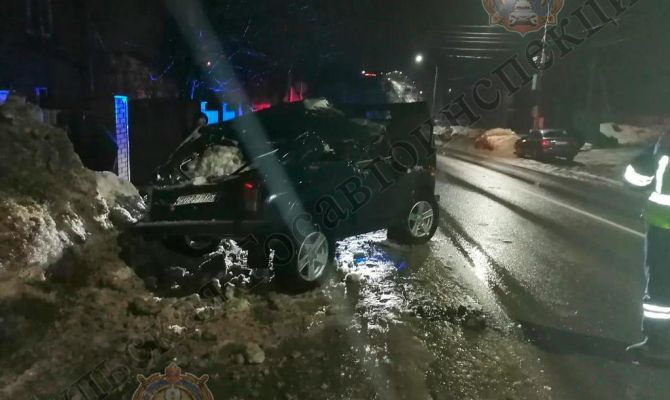 В тульских Барсуках водитель устроил ДТП и отказался от теста на алкоголь