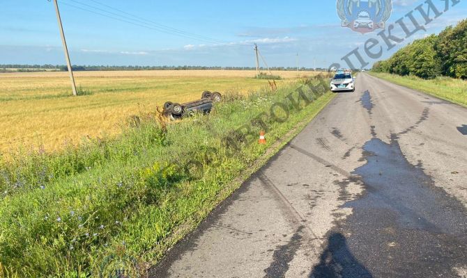 В Ефремовском районе 65-летнего мужчину госпитализировали после ДТП