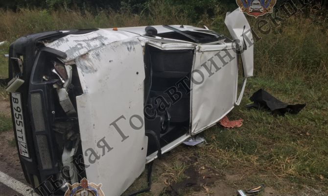 После ДТП-перевертыша в Ефремовском районе 61-летний мужчина попал в больницу