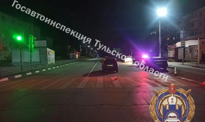В Ефремове 51-летняя женщина попала под колеса иномарки
