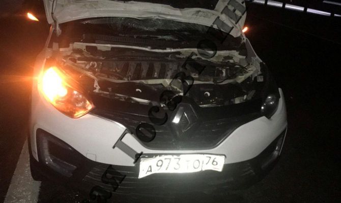 Под Ефремовом мужчина ночью шел по середине дороги и попал под колеса